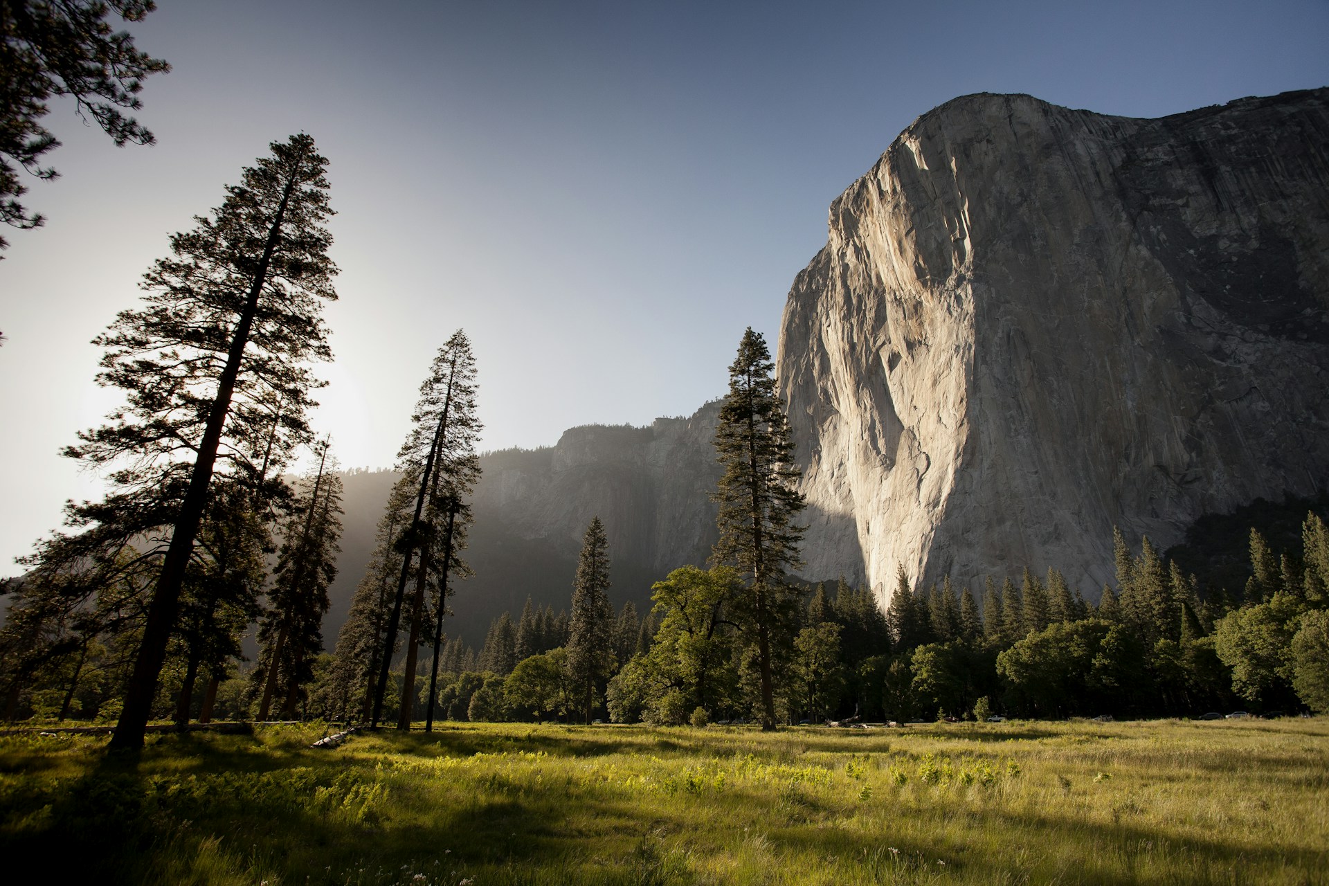Granite and sky, Yosemite Valley