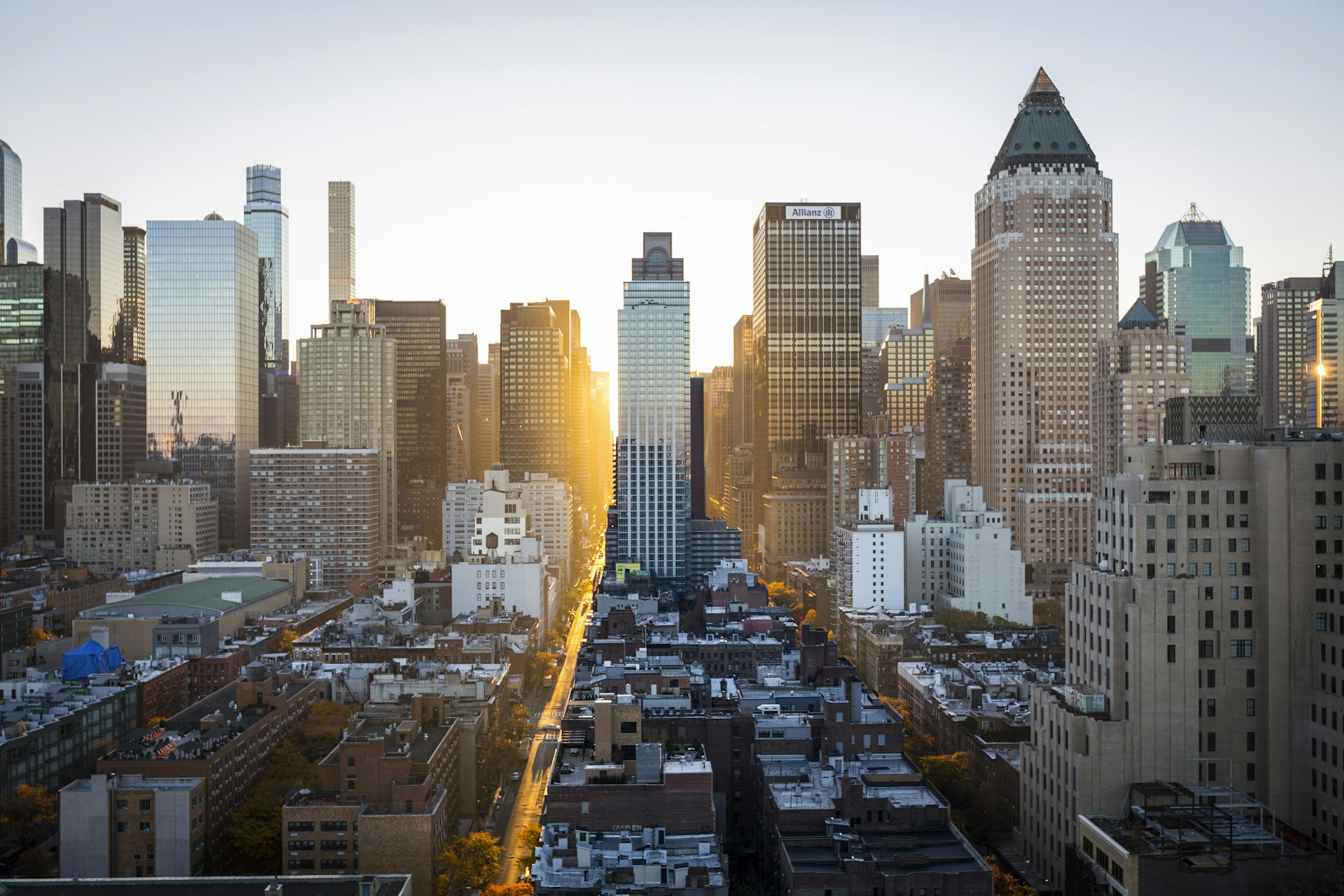 Uptown dusk, New York