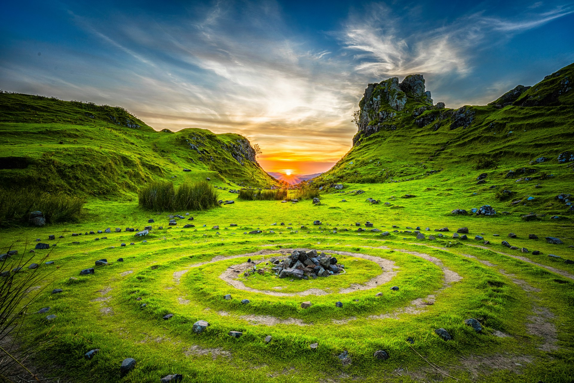 Green after rain, Skye, Scotland